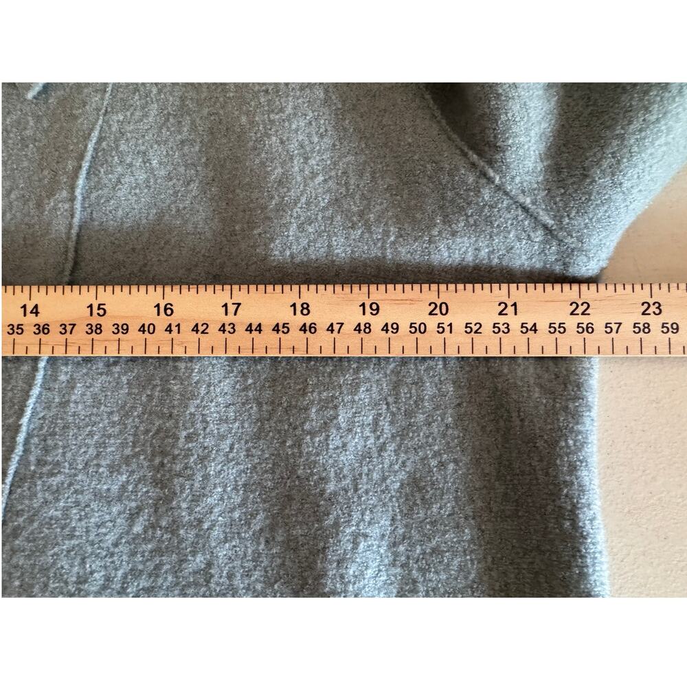 OSKA Women’s Gray 100% Pure Virgin Wool Pullover Sweater - Picture 11 of 13